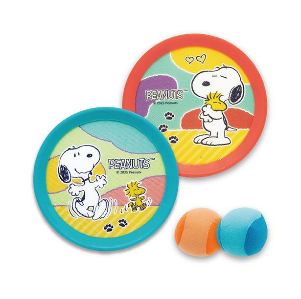 スヌーピー　ピタッとキャッチボール