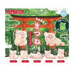 きゅんと!きつねクリアフィギュア